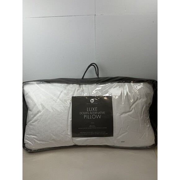 Hotel Collection King Luxe Down Alternative Medium-Support Pillow - Picture 1 of 6